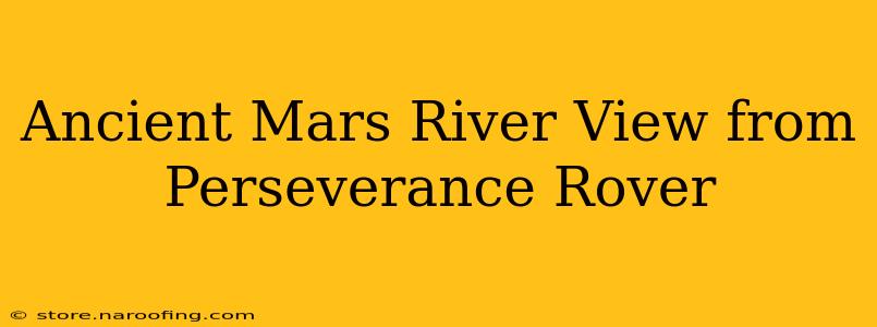 Ancient Mars River View from Perseverance Rover