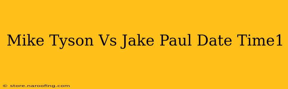 Mike Tyson Vs Jake Paul Date Time1